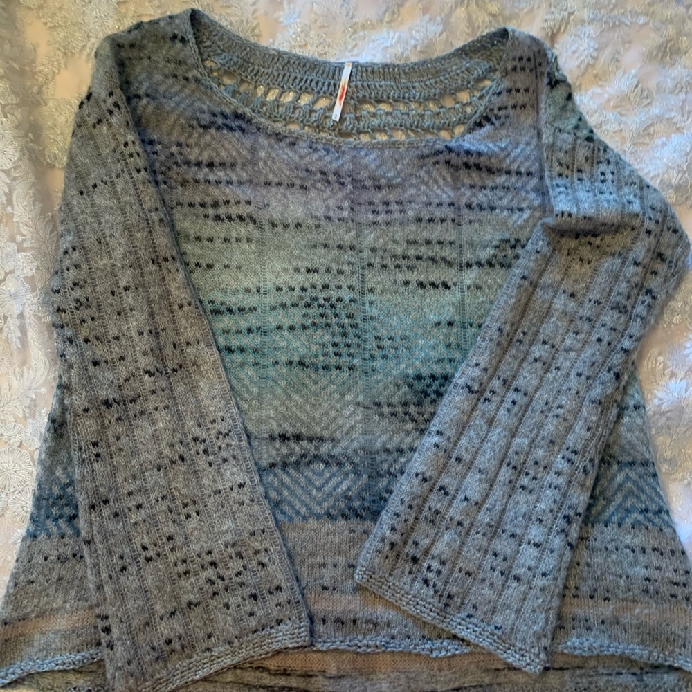 Free People Grey Sweater